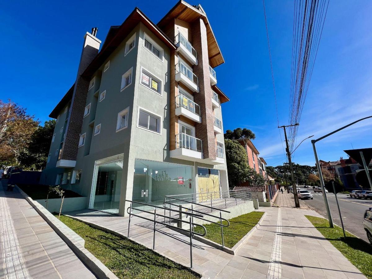 Apartamento Villa Hortensias 1Dorm Centro By Achei Canela Luaran gambar